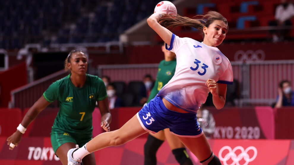 Гандбол - Россия - Бразилия