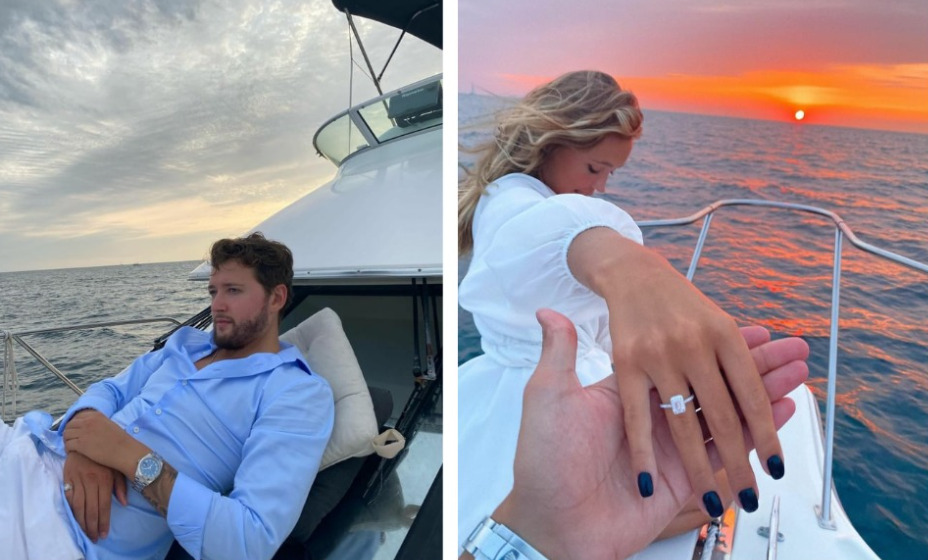 Фигурист Максим Ковтун сделал предложение руки и сердца Левановой, которая занимается гимнастикой под руководством Ирины Винер-Усмановой. Фото: Инстаграм Максима Ковтуна