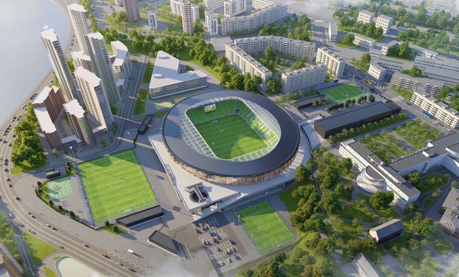«Торпедо» представило проект нового стадиона московской команды. 
Фото: ФК «Торпедо»