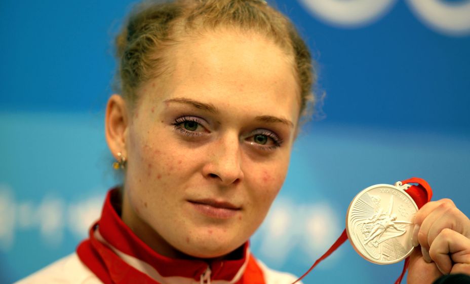 Изначально Сливенко завоевала серебро на Играх в Пекине, но после ей присудили золото за допинг у китаянки. 
Фото: Global Look Press