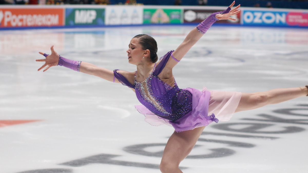 Камила Валиева спокойно побила вновь мировой рекорд. Фото: GLOBAL LOOK PRESS