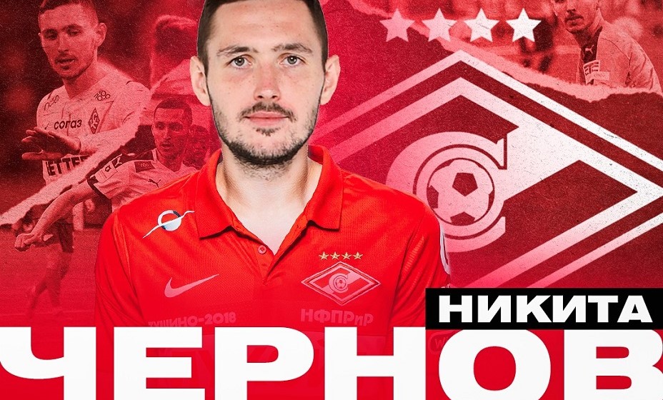 Защитник Никита Чернов вместе с Георгием Джикия способны справиться в центре обороны «Спартака» без Жиго. Фото: ФК «Спартак»