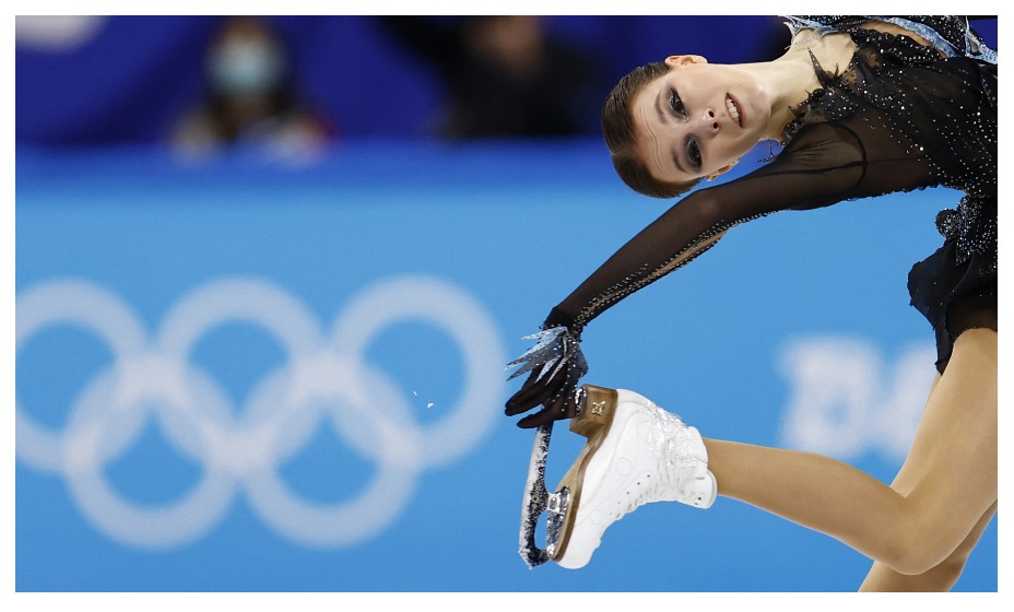 Щербакова выступила на Олимпиаде в новой паре коньков.
Фото: Reuters