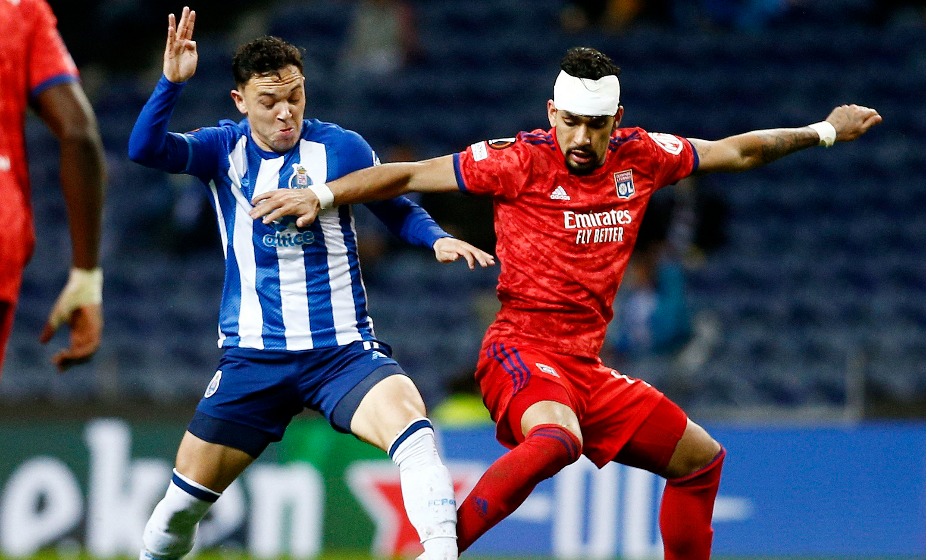 «Лион» не оставил шансов «Порту» в первом матче ЛЕ. Фото: Reuters