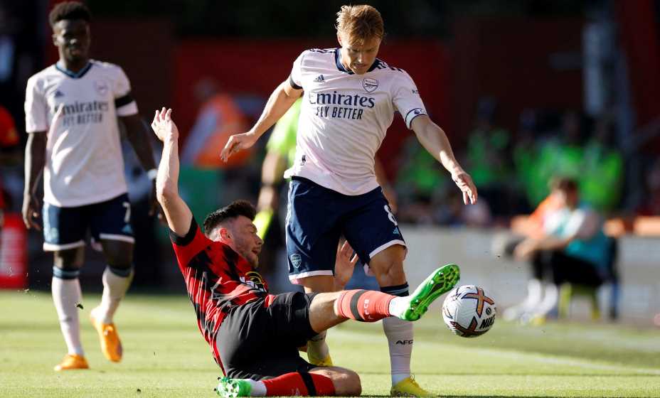 Капитан «Арсенала» Мартин Эдегор. Фото: Reuters