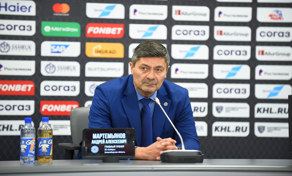 Андрей Мартемьянов тащит «Сибирь» в лидеры регулярного чемпионата. Фото: КХЛ