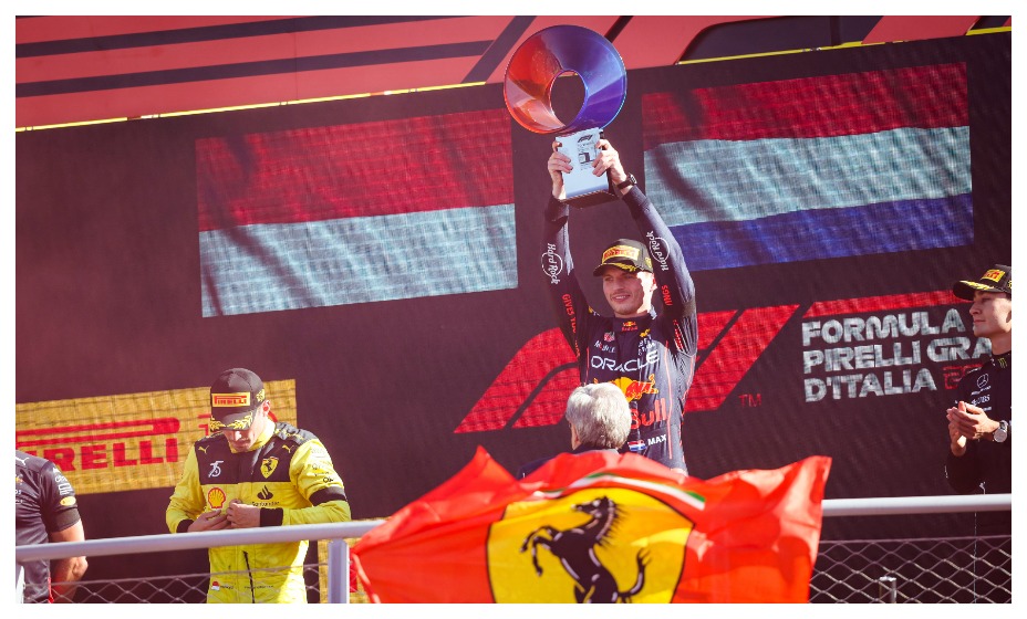 Ферстаппен выиграл на Гран-при Италии. Фото: Global Look Press