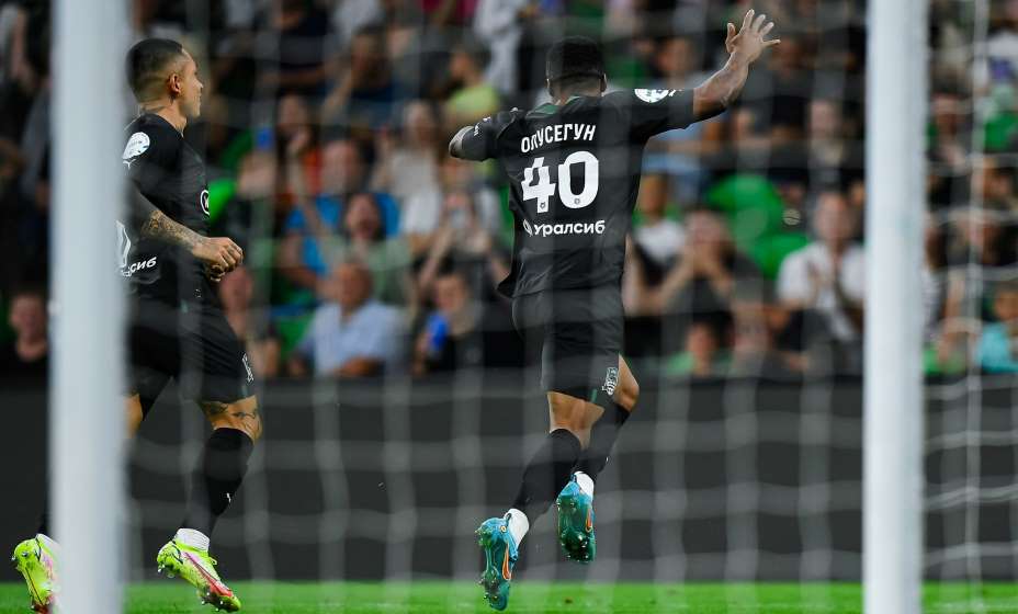 Олакунле Олусегун задумался о российском паспорте. Фото: ФК «Краснодар»