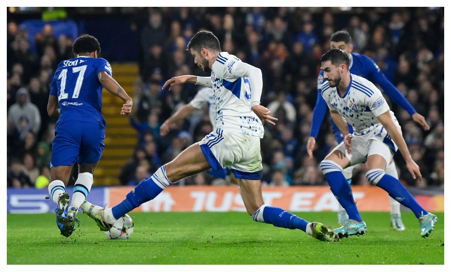 Загребское «Динамо» попыталось навязать борьбу «Челси». Фото: Reuters