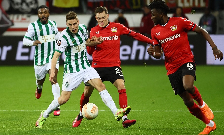 «Байер» добился уверенной победы над «Ференцварошем». Фото: Reuters