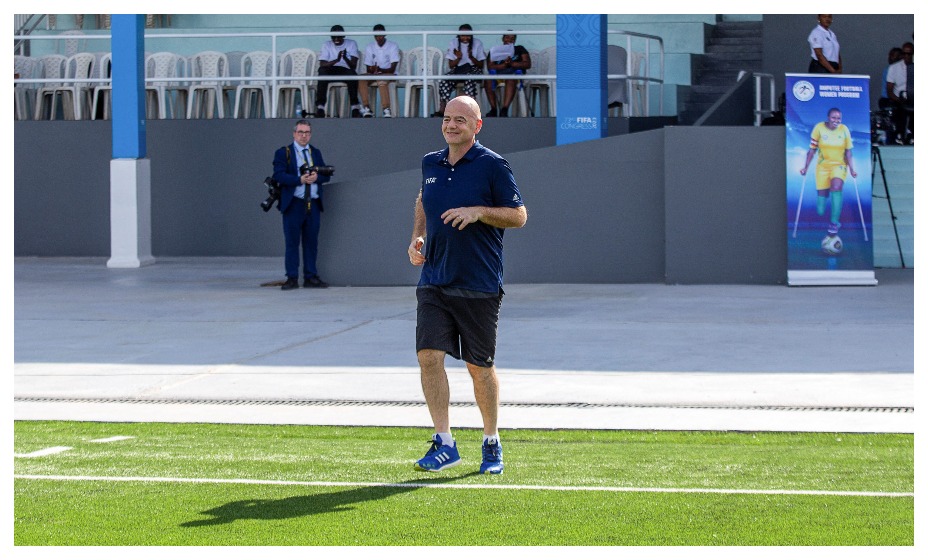 Джанни Инфантино переизбрали на пост президента ФИФА. Фото: Reuters