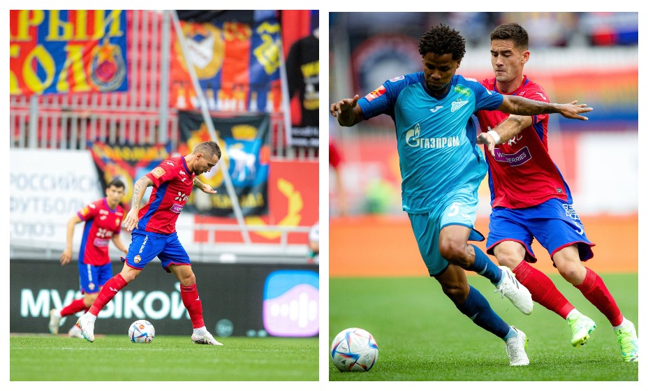 В матче за Суперкубок России между «Зенитом» и ЦСКА было много борьбы. Фото: Соцсети