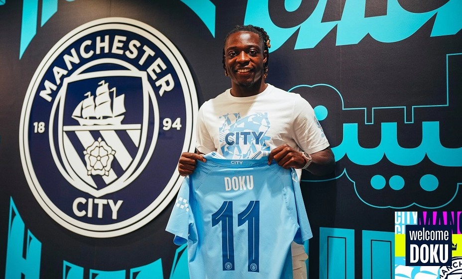 Доку забрал себе в Манчестере 11-й номер. Фото: ФК «Манчестер Сити»