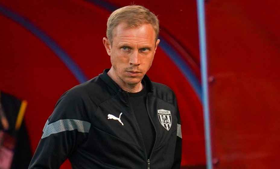 Олег Василенко уволен с должности главного тренера «Алании». Фото: ФК «Алания»