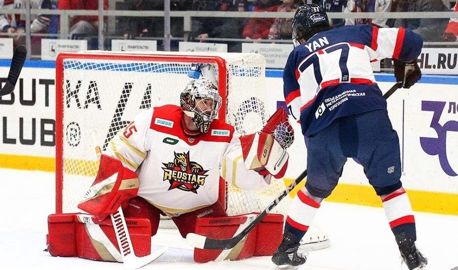 Торпедовцы справились с «Куньлунем» благодаря Денису Яну. Фото: ВК ХК «Торпедо» НН
