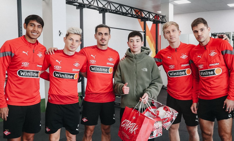 Халилов встретился со Спартаком