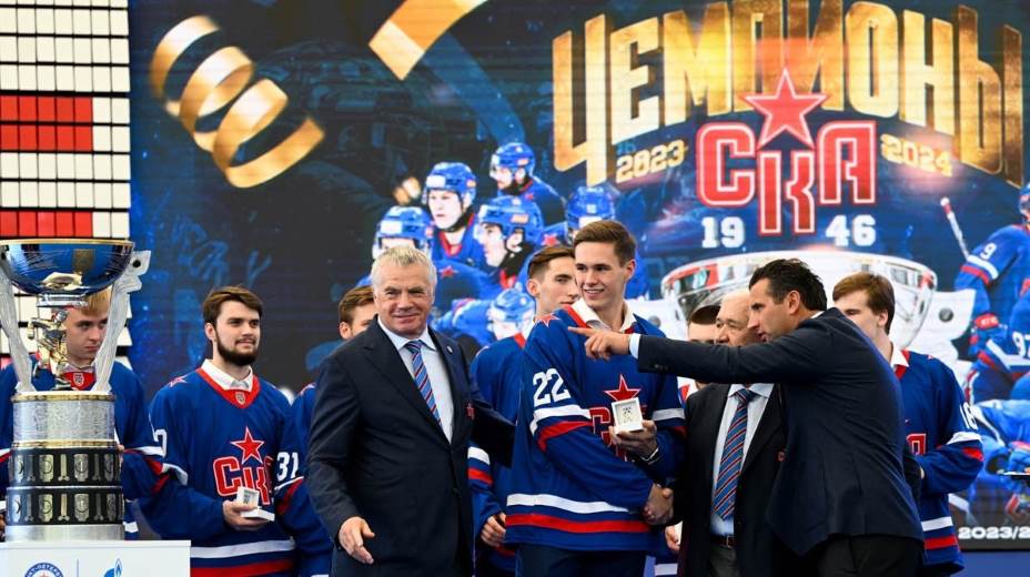 Роман Ротенберг и его СКА вновь идут в поход за Кубком Гагарина. Фото: Соцсети ХК СКА