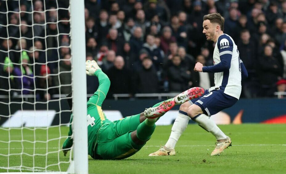 «Тоттенхэм Хотспур» обыграл «Манчестер Юнайтед» в матче АПЛ. Фото: REUTERS