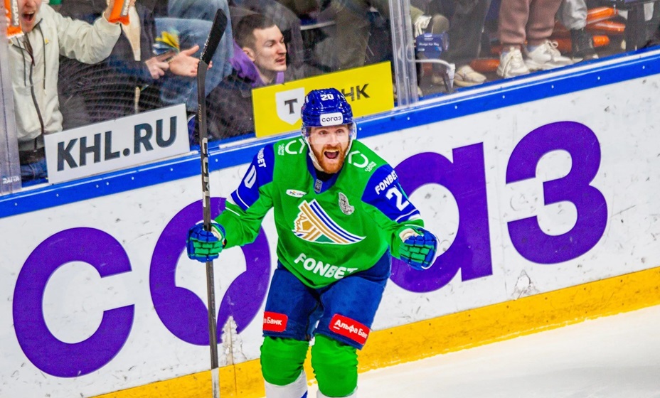 «Салават Юлаев» со счетом 8:2 разгромил «Сибирь» в матче плей-офф КХЛ. Фото: ХК «Салават Юлаев»