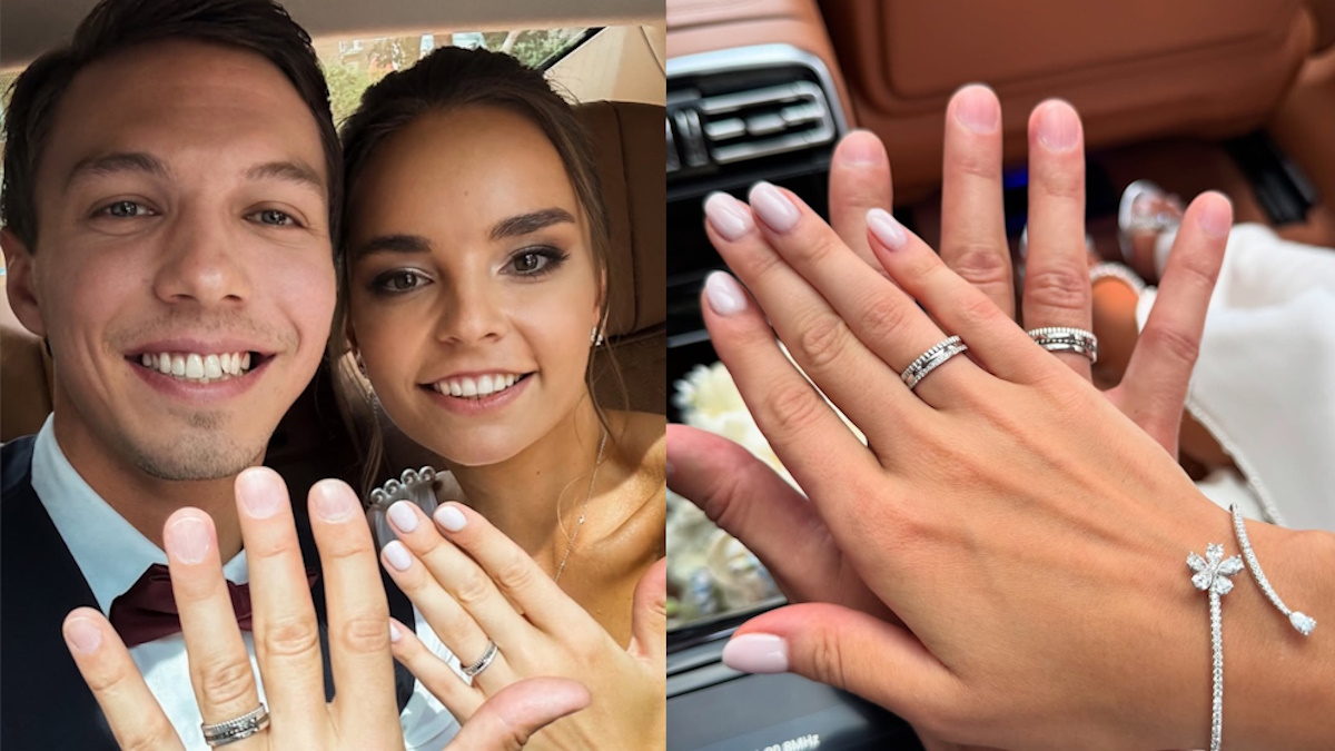 7 июля 2025 года прошла свадьба Дины Авериной и Дмитрия Соловьева. Фото: соцсети Дмитрия Соловьева и Дины Авериной