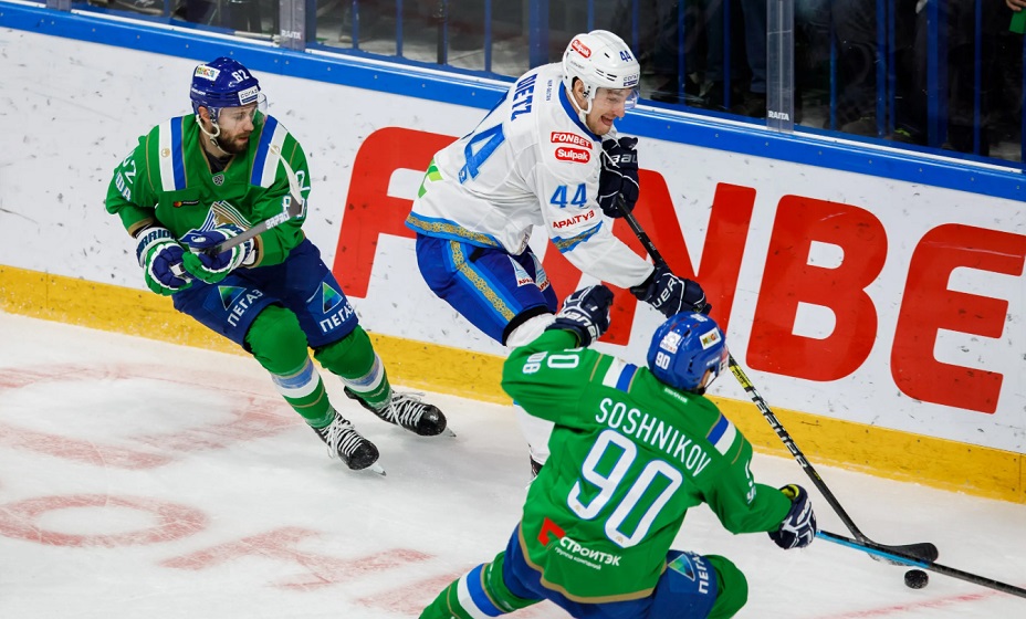 «Барыс» 5 ноября сыграет с «Салаватом Юлаевым» в матче КХЛ. Фото: ХК «Салават Юлаев»