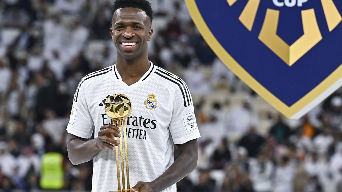 Винисиус Жуниор в 2024 году одержал победу в FIFA Best. Фото: GLOBAL LOOK PRESS