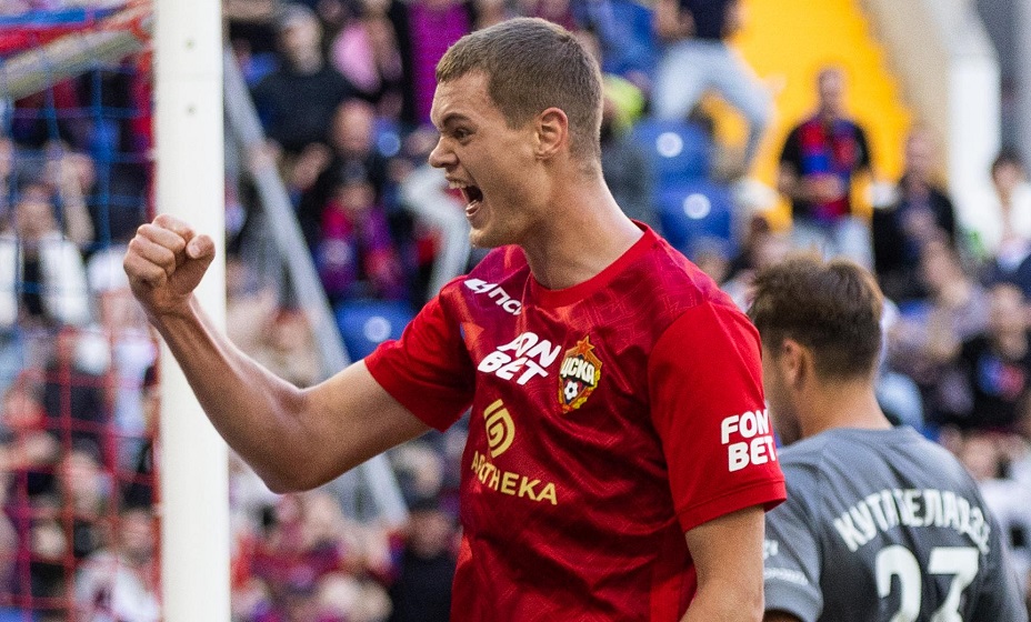 Защитник ЦСКА Илья Агапов в Уфе попал в скандал. Фото: ФК ЦСКА