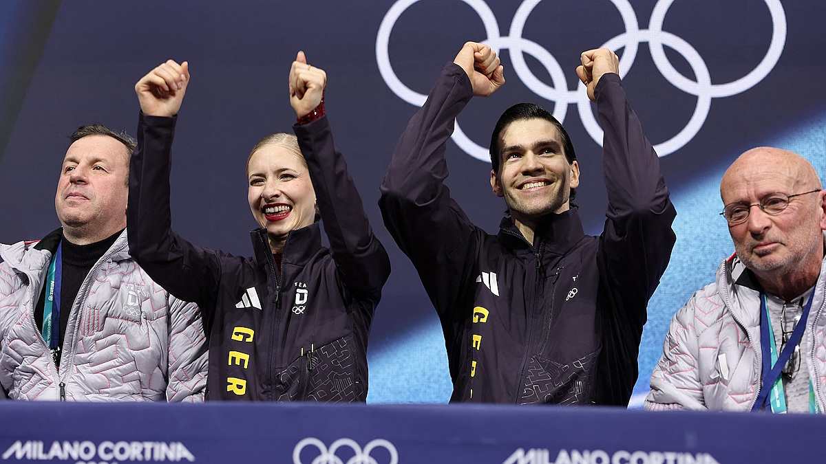 Минерва Хазе и Никита Володин. Фото: REUTERS
