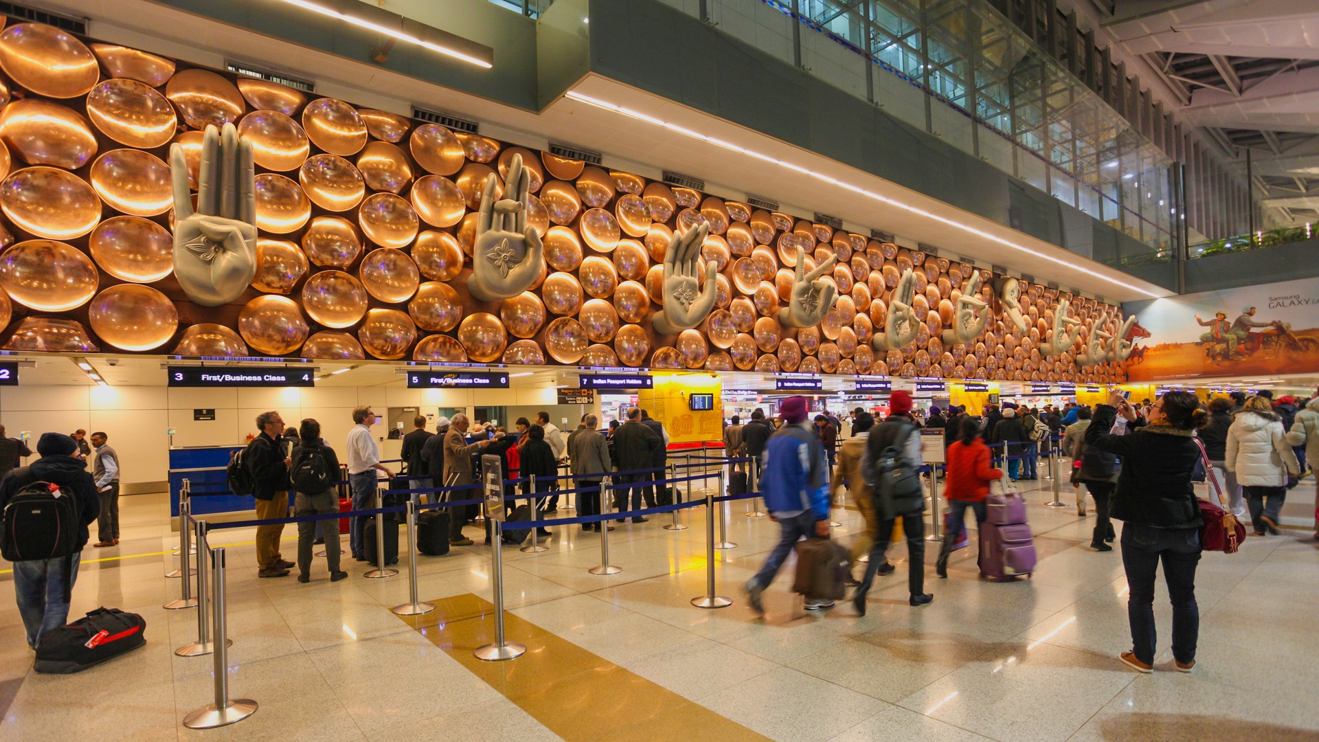 Аэропорт имени Индиры Ганди, Нью-Дели.
