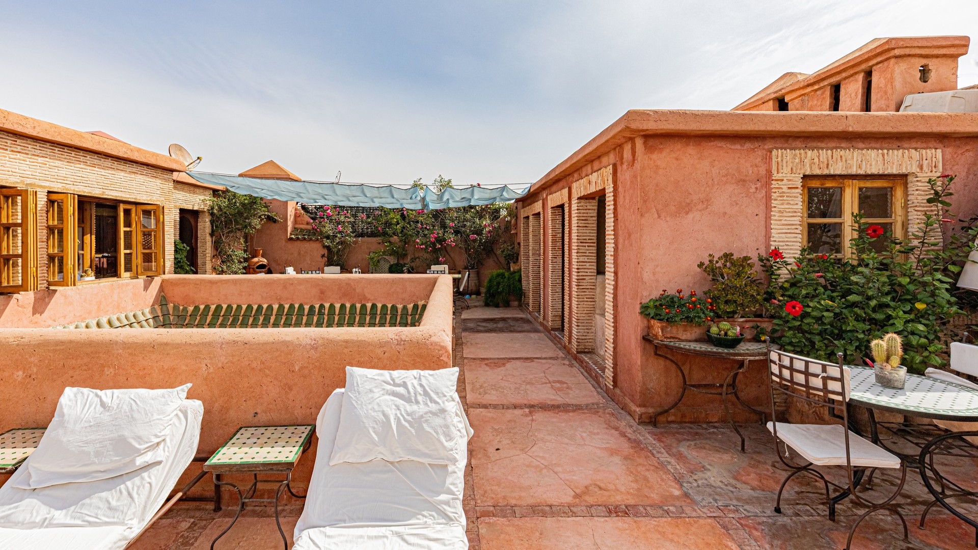 Дизайн интерьера Riad в Марракеше.