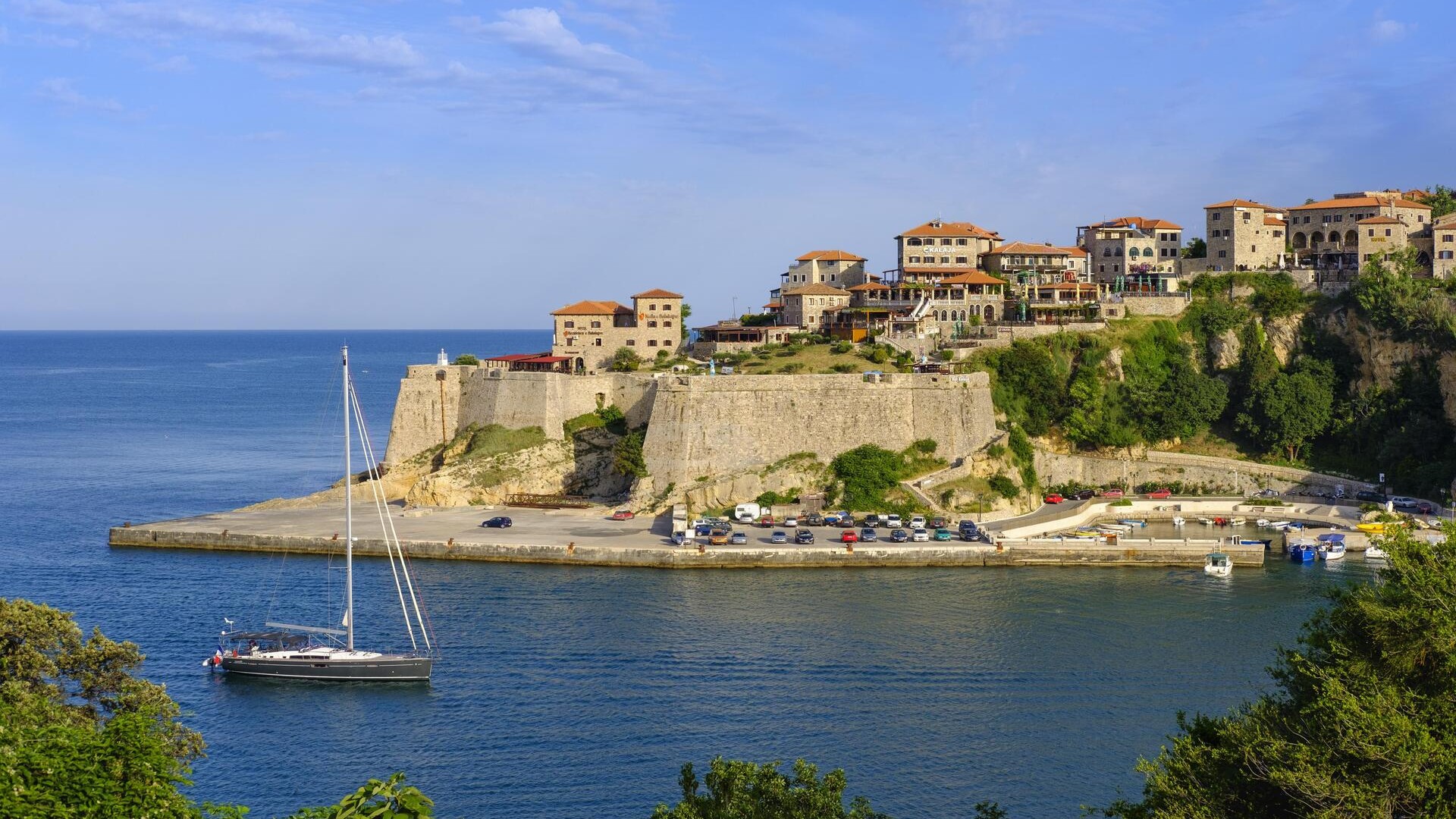 Старый город, Ульцинь, Адриатическое побережье.