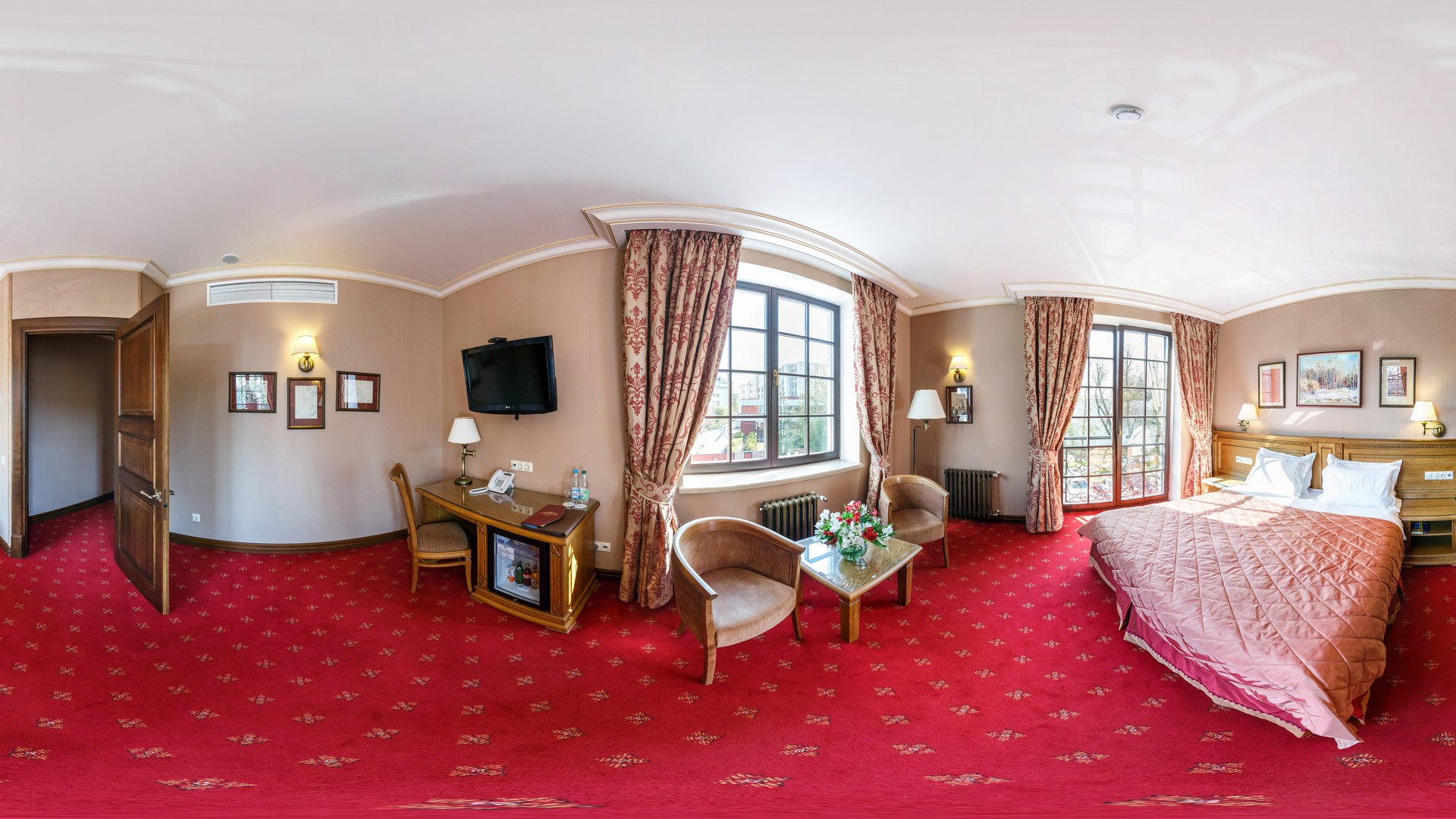 Интерьер номера в Hermitage Hotel, Брест.